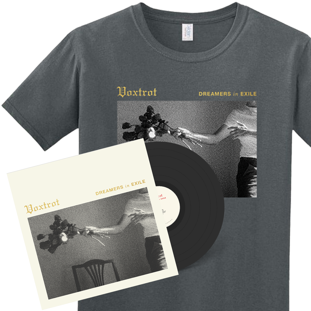 VOXTROT- Dreamers in Exile LP + T-Shirt Bundle PRE-ORDER