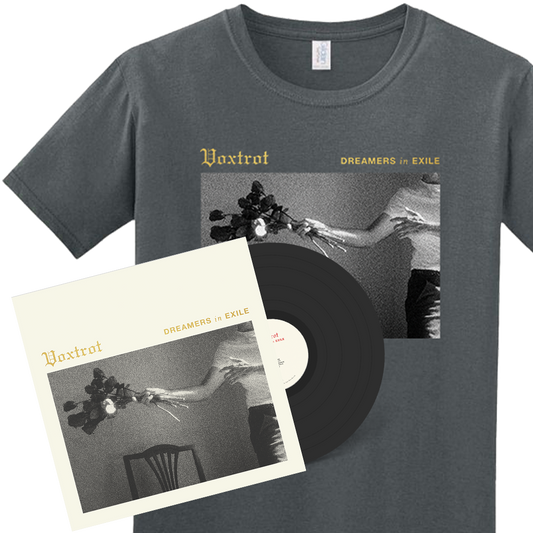 VOXTROT- Dreamers in Exile LP + T-Shirt Bundle PRE-ORDER