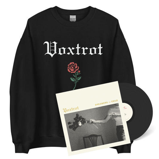 VOXTROT- Dreamers in Exile LP and Sweatshirt Bundle PRE-ORDER