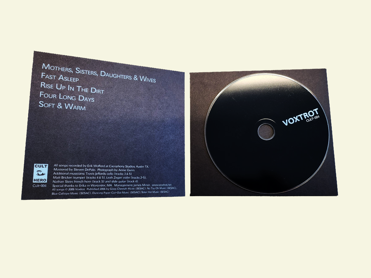 VOXTROT - Mothers, Sisters, Daughters & Wives [CD EP] Original Pressing